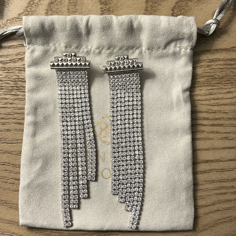 Kendra Scott Crystal Chandelier Earrings
